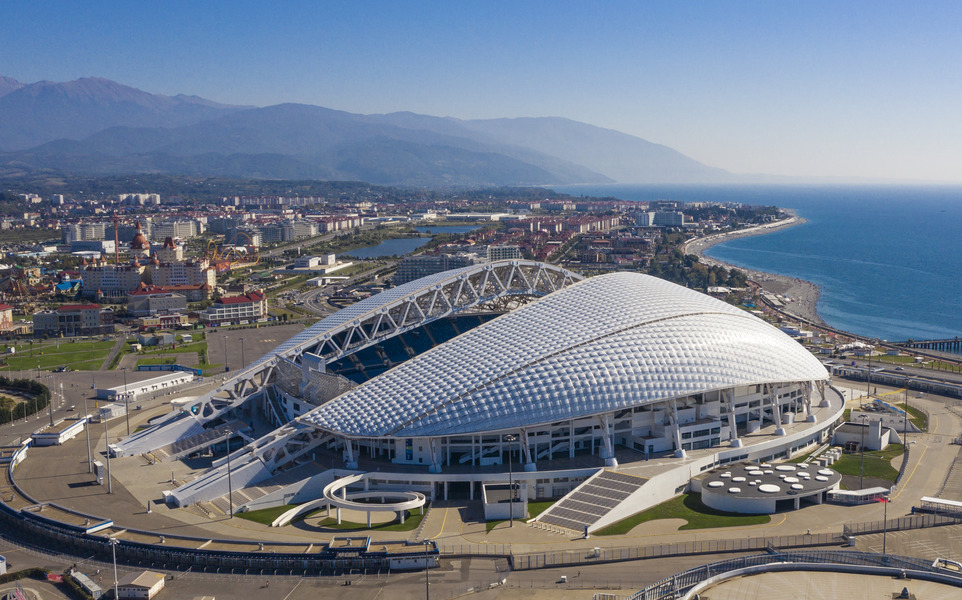 Fisht Olympic Stadium in Sochi