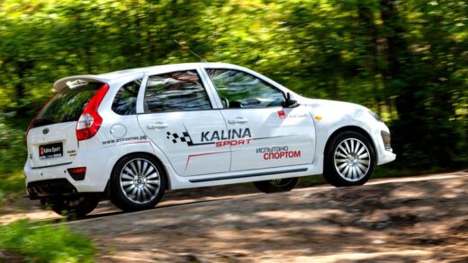 Werewood circle: first acquaintance with the new Lada Kalina Sport